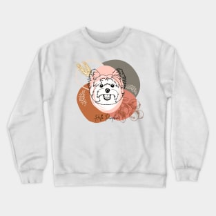 Yorkshire terrier | Happy Fall, y'all! | It's sweater weather! | Hello Pumpkin! Crewneck Sweatshirt